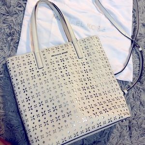 White Michael Kors Handbag